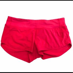 Lululemon Speed Up Short - 2.5” - Red